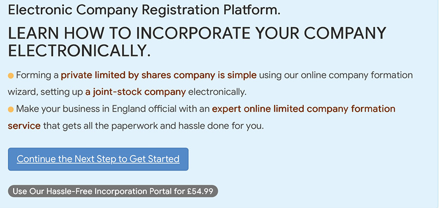 Digital interface showcasing an electronic platform for company registration services. User-freindly electronic platform for registering companies online, featuring a modern interface. Digital interface showcasing an electronic platform for company registration services. User-freindly electronic platform for registering companies online, featuring a modern interface.