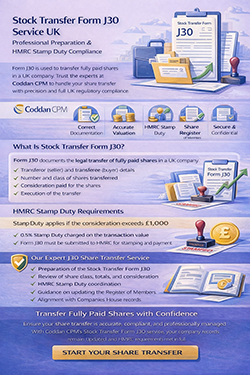 Flyer for Form J30, featuring details and instructions for completion and submission. Informative flyer for Form J30, outlining necessary steps and requirements for applicants.